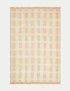 Pure Cotton Striped Fringed Towel
